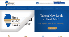 Desktop Screenshot of firstmid.com
